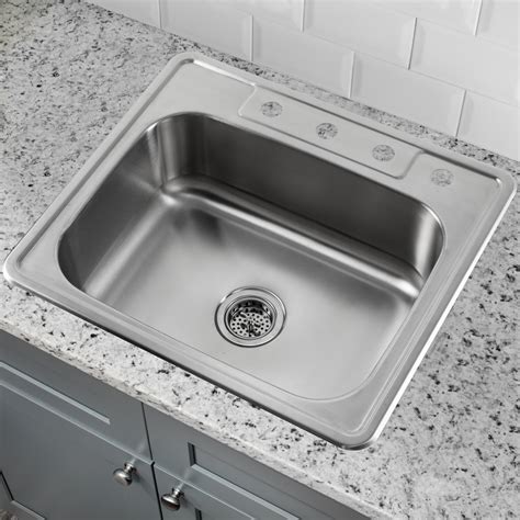 drop in kitchen sink 25 x 22|kitchen sink 25x22 stainless.